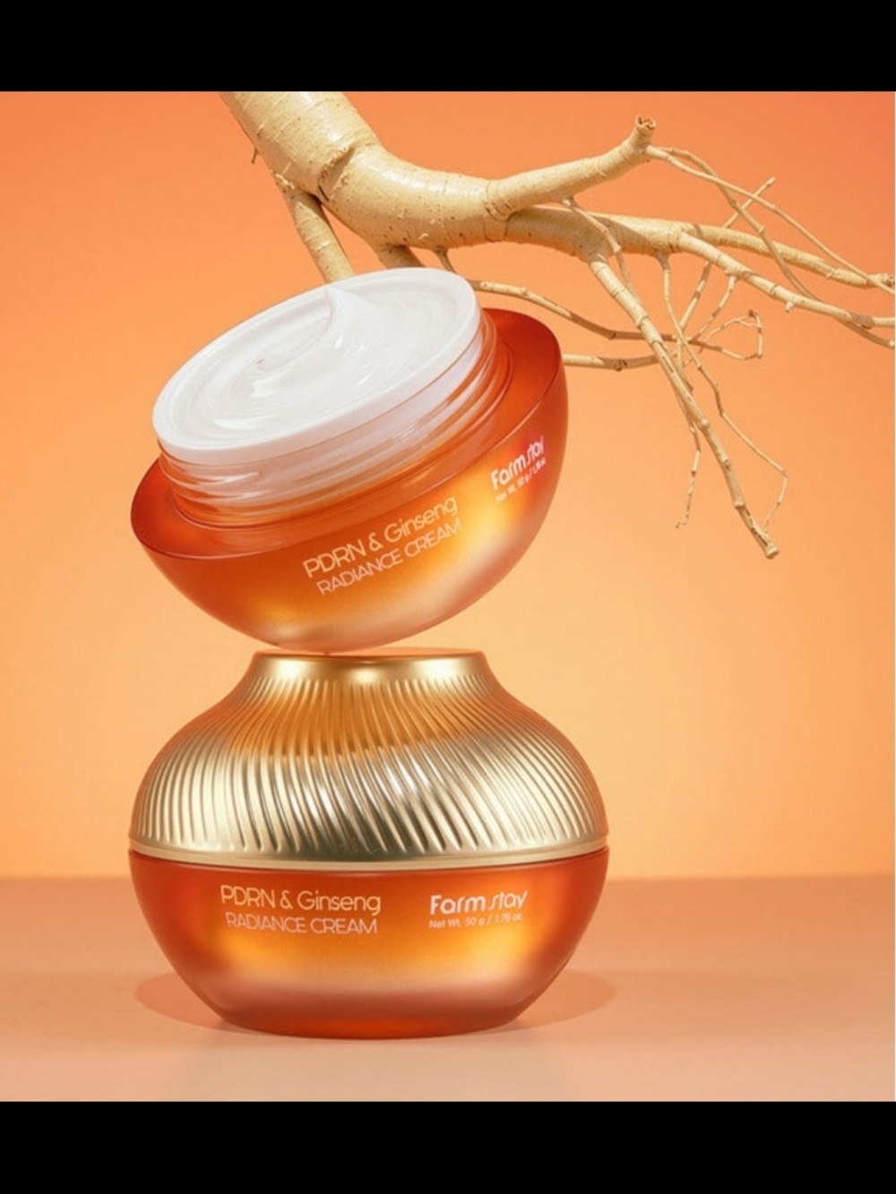 PDRN & Ginseng Radiance Cream — Orange